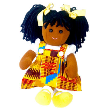 Rag Doll - Kente outfit - Kaya  36cm