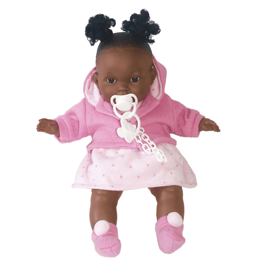 Black Crying/Talking doll - Amelia 38cm -50% off