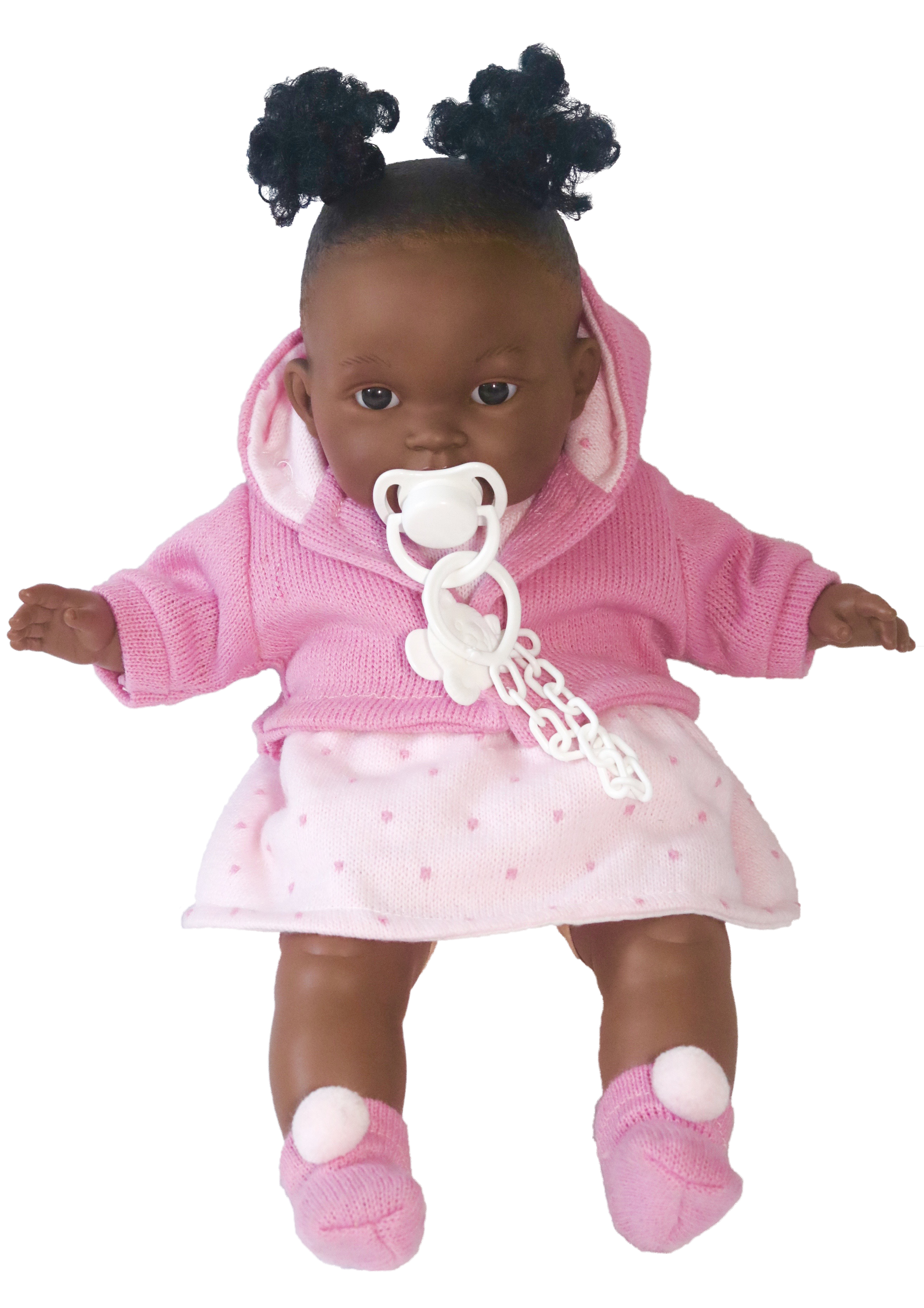 Black Crying/Talking doll - Amelia 38cm -50% off